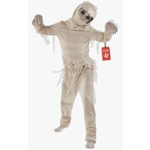 Morph Mummy Costume Kids Small 4–6Y Halloween Bandage Jumpsuit New
